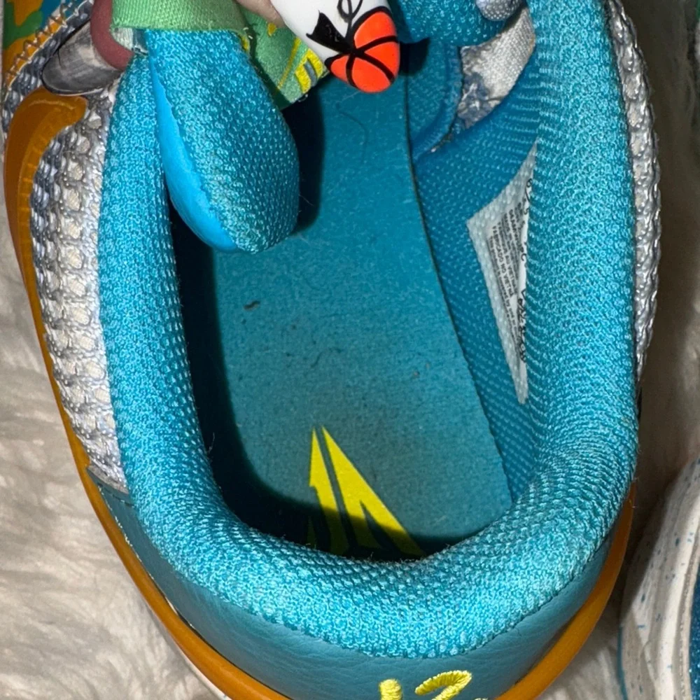 Nike Ja 1 GS sundial  - Blue, Green, White
